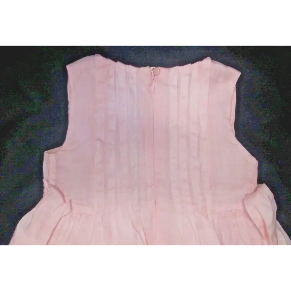 Baby Gap dress toddler Girl 2Y / 2T baby- pink fit and flare cotton lined frill